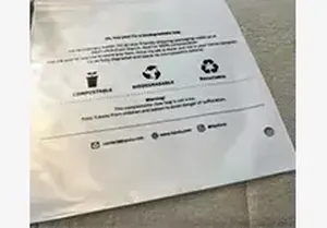Degradable plastic